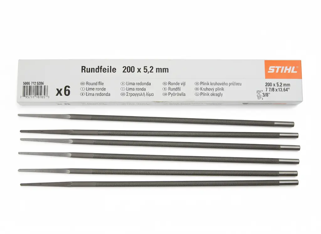 [5605-772-5206] Lima Redonda 5,2 mm Stihl. Código: 56057725206 / 5605 772 5206