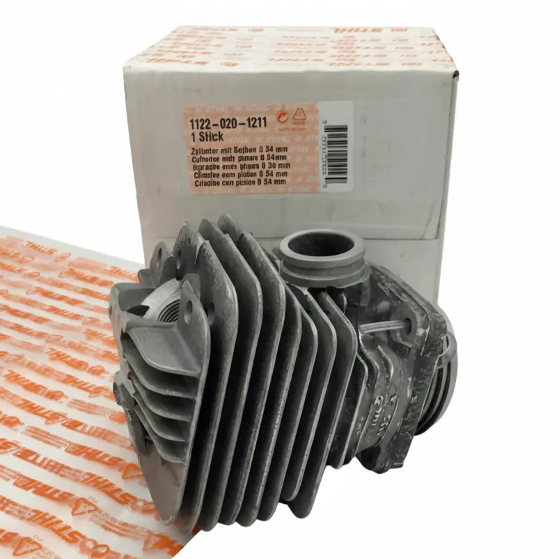 Cilindro con Pistón Ø 54 mm STIHL para Motosierras MS 660 Magnum y 066. Código: 11220201211 / 1122 020 1211 