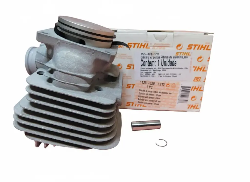 Cilindro con Pistón Ø 48 mm para Motosierra Stihl MS 360. Código: 11250201215 / 1125 020 1215