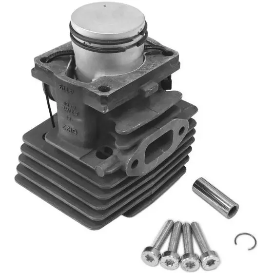 Cilindro con pistón Ø 35 mm STIHL para Motoguadaña FS 160. Código: 4119 020 1203 / 41190201203