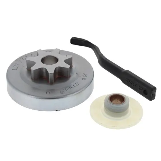 [1137-640-2007] Piñon de cadena 3/8"P 7 D STIHL para Motosierras MS 192, MS 193 y MS 194. Código: 11376402007 / 1137 640 2007