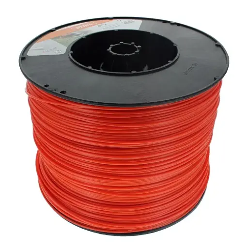 [0000-930-2571] Hilo Corte Redondo Ø 2,7 mm x 1m Rojo STIHL. Código: 00009302571 / 0000 930 2571