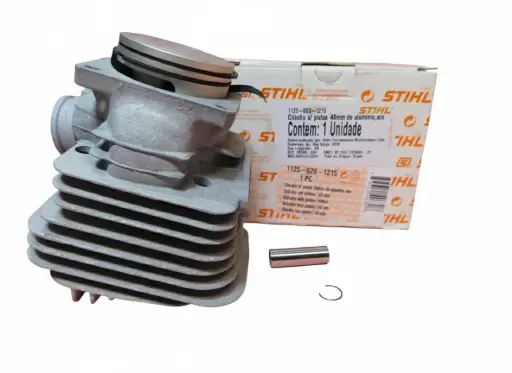 [1125-020-1215] Cilindro con Pistón Ø 48 mm para Motosierra Stihl MS 360. Código: 11250201215 / 1125 020 1215