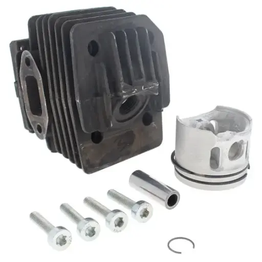 [4119-020-1207] Cilindro con pistón Ø 40 mm STIHL para Motoguadaña FS 280. Código: 41190201207 / 4119 020 1207