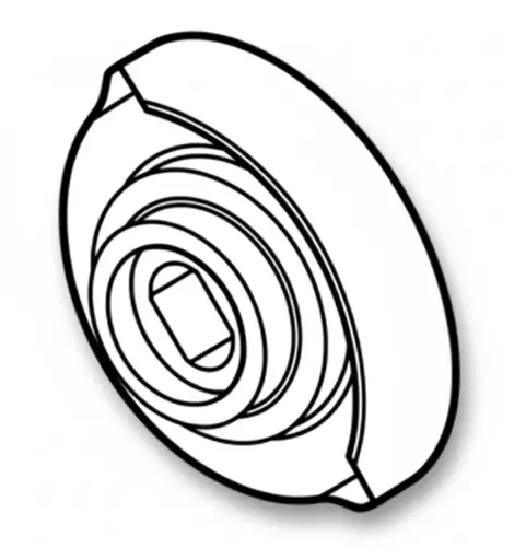 [4769-760-8701] Disco oscilante 8,4° para Hidrolavadora Stihl RE 143. Código: 4769 760 8701 / 47697608701